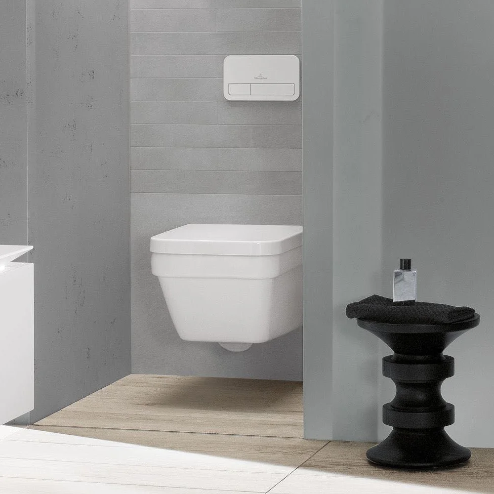 Унітаз підвісний Villeroy & Boch Architectura, Rimless, з кришкою Soft close (5685HR01) - Фото 3