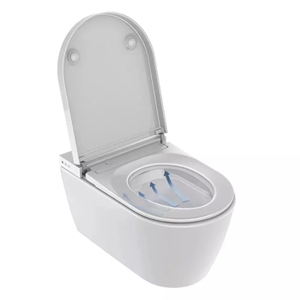 Унітаз-біде підвісний Duravit SensoWash Starck f Plus, білий (650000012004320) - Фото 3