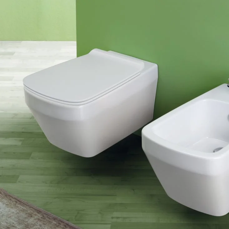 Унітаз підвісний Simas Baden Baden безободковий, білий матовий (BB18F87) - Фото 2