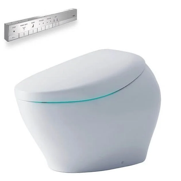 Унитаз напольный TOTO NEOREST NX, с электронным сиденьем, 46.8x80x56.5 см, bianco (CS901VR_NW1) - Фото 2