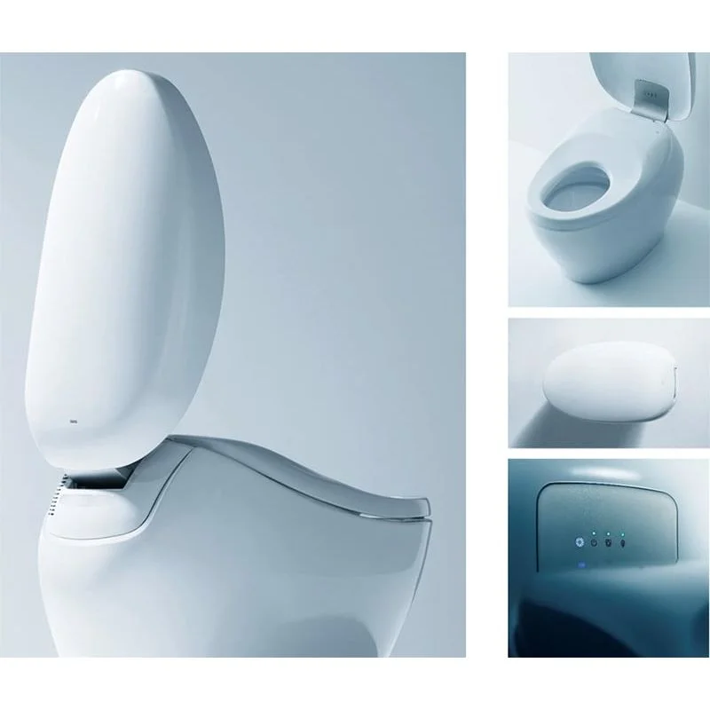 Унитаз напольный TOTO NEOREST NX, с электронным сиденьем, 46.8x80x56.5 см, bianco (CS901VR_NW1) - Фото 4