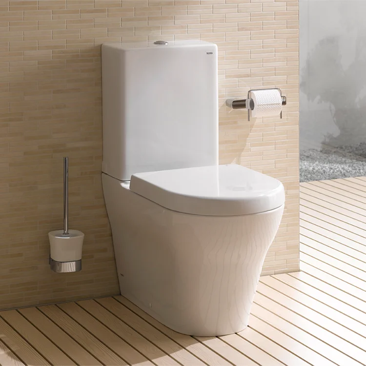 Унітаз підлоговий TOTO MH, 39.2х70.4х41 см, bianco (CW161Y) - Фото 2