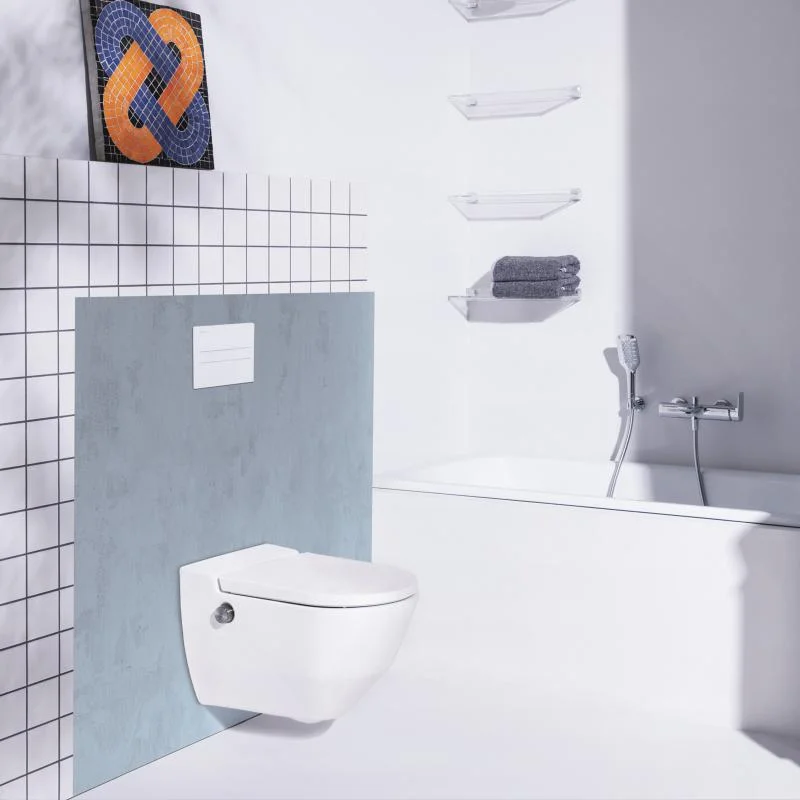 Унитаз подвесной Laufen Cleanet Navia 58х37 (H8206014000001) - Фото 2
