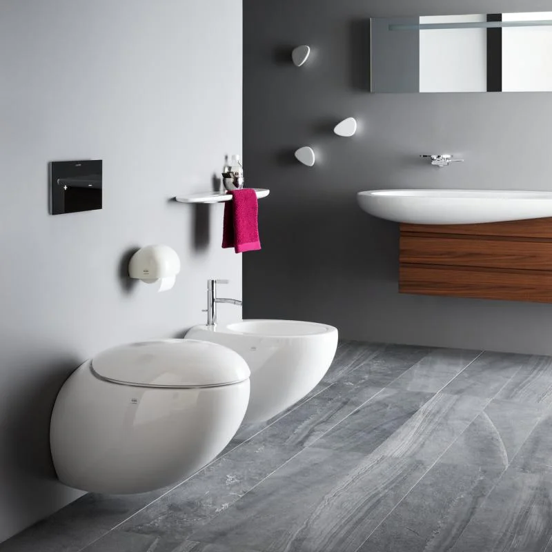 Унітаз підвісний з кришкою Laufen Alessi One Rimless (H8209714000001 H8929710000001) - Фото 2