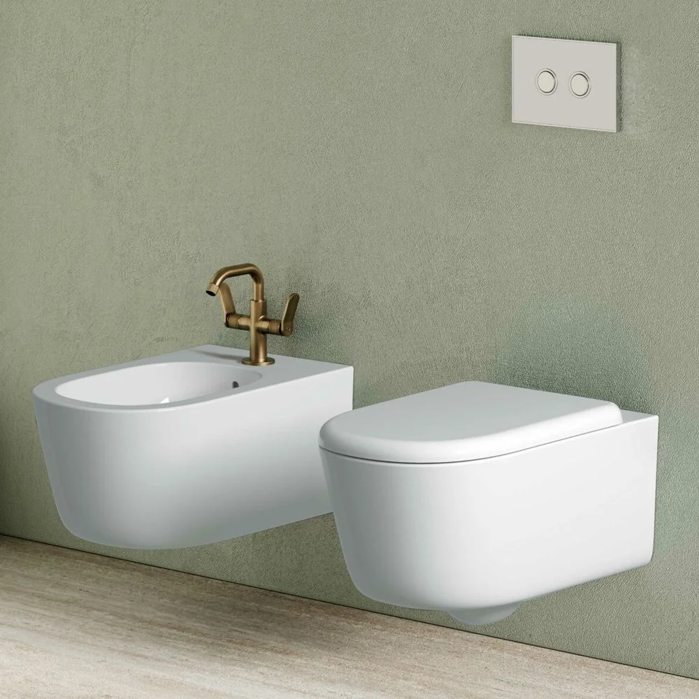 Унітаз підвісний Globo Lalita 54х36 см, Bianco (LTS02BI) - Фото 3