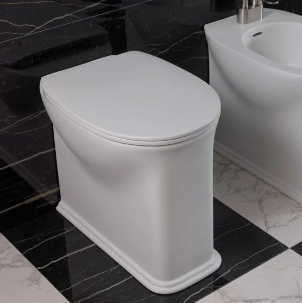 Унитаз напольный Flaminia Madre с системой Goclean plus, белый глянцевый (MA117RG) - Фото 2