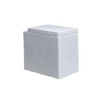 Унітаз для підлоги Nic Design Cool 34,5х52х42 см, білий матовий (003229003) - Фото 1