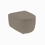 Унитаз подвесной Nic Design Ovvio 37,4х53х28,5 см, Sabbia матовый (003479051) - Фото 1