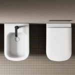 Унитаз подвесной Nic Design Semplice 55х37 см безободковый, с крышкой, Basalto (003699049_005706049) - Фото 4