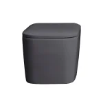 Унитаз подвесной Nic Design Semplice 55х37 см безободковый, с крышкой, Basalto (003699049_005706049) - Фото 1