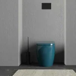 Унитаз напольный Nic Design Ovvio 37,4х53х42 см, Amazzonia глянец (003859077) - Фото 2