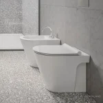 Унитаз напольный Catalano Zero без бачка, белый (1VP5500) - Фото 2