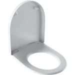 Унитаз подвесной Geberit iCon Rimfree с крышкой Soft-Close, белый (204060000/500.670.01.1) - Фото 2