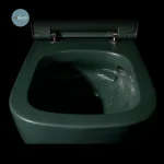 Унитаз подвесной Alice Unica 52 Aliflush, с крышкой и креплениями, белый (32254101_MC2201ES_FIX1) - Фото 3