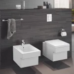 Унитаз подвесной Grohe Cube Ceramic безободковый, белый (3924400H) - Фото 2