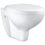 Унитаз подвесной Grohe Bau Ceramic с крышкой, белый (39427000/39493000) - Фото 1