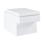 Унітаз для підлоги Grohe Cube Ceramic з кришкою, білий (3948500H/39488000) - Фото 1