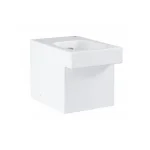 Унитаз напольный Grohe Cube Ceramic безободковый, белый (3948500H) - Фото 1