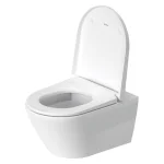 Унітаз підвісний Duravit D-Neo з кришкою, білий (45770900A1) - Фото 2