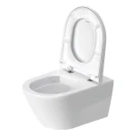 Унітаз підвісний Duravit D-Neo з кришкою, білий (45770900A1) - Фото 3