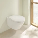 Унитаз подвесной с крышкой Villeroy&Boch Subway 3.0 37x56 см, White Alpin (4670T001/9M78S101) - Фото 3