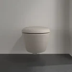 Унитаз подвесной с крышкой Villeroy&Boch Antao, Ceramic Plus, Almond (4674T0AM/8M67S1AM) - Фото 4