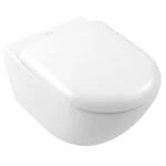 Унитаз подвесной Villeroy&Boch Antao, 37х56 см, Ceramic Plus, Stone White (4674T0RW) - Фото 2