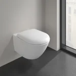 Унитаз подвесной Villeroy&Boch Antao, 37х56 см, Ceramic Plus, Stone White (4674T0RW) - Фото 3