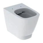 Унітаз підлоговий Geberit Smyle Square безободковий, білий (500.840.00.1) - Фото 1