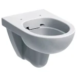Унітаз підвісний Geberit Selnova лійкоподібний, Rimfree, білий (501.045.00.7) - Фото 1