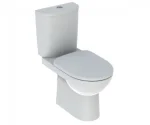 Унитаз-компакт напольный Geberit Selnova с крышкой и смывным бачком, белый (501.753.00.1) - Фото 1