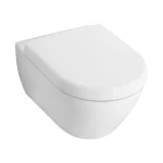 Унитаз подвесной с крышкой Villeroy&Boch Subway, DirectFlush, укороченный (5606R001/9M69S101) - Фото 1