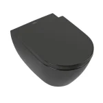 Унитаз подвесной с крышкой Villeroy & Boch Subway 2.0 CeramicPlus, Ebony (5614R0S5/8M42S1S5) - Фото 1
