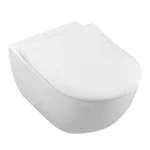 Унитаз подвесной Villeroy & Boch Subway 2.0 Rimless с крышкой SoftClose (5614R201) - Фото 1