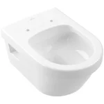 Унитаз подвесной с крышкой Villeroy & Boch Architectura Open Flushing Rim, белый (5684R001/9M70S101) - Фото 2