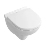 Унитаз подвесной Villeroy&Boch O.novo Rimless, с крышкой (5688HR01) - Фото 1