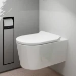 Унитаз подвесной Hansgrohe EluPura S 540 rimless безободковый, белый (60193450) - Фото 2