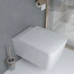 Унитаз подвесной Hansgrohe EluPura Q 540 безободковый, белый (60194450) - Фото 2
