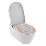 Унітаз-біде підвісний Duravit SensoWash Starck f Plus, білий (650000012004320) - Фото 4