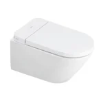 Унитаз-биде подвесной Duravit SensoWash D-Neo 378х575 мм с крышкой soft-close, белый (654000012004300) - Фото 1
