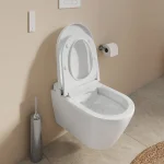 Унитаз-биде подвесной Duravit SensoWash D-Neo 378х575 мм с крышкой soft-close, белый (654000012004300) - Фото 2