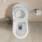 Унитаз-биде подвесной Duravit SensoWash D-Neo 378х575 мм с крышкой soft-close, белый (654000012004300) - Фото 3