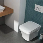 Унитаз подвесной с крышкой Quarter Bath Cross Grand безободковый , белый (70CG03052.00.1.3.01/30SCO.01.02.03.) - Фото 2