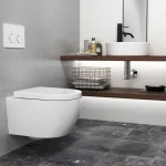 Унитаз подвесной безободковый с крышкой Quarter Bath Deep, белый (70DE03054.00.1.3.01/30SCD.01.02.03.) - Фото 2
