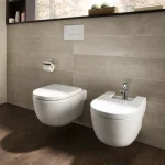 Унитаз подвесной Meridian Rimless с сиденьем Slim Urea, белый (A34H242000) - Фото 2