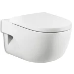 Унитаз подвесной Roca Meridian-N Compacto с крышкой  soft close 48х36 (A34H248000) - Фото 1