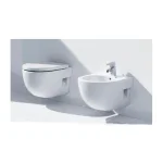 Унитаз подвесной Roca Meridian-N Compacto с крышкой  soft close 48х36 (A34H248000) - Фото 2