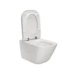Унітаз підвісний Roca Gap Clean Rim з кришкою (A34H470000) - Фото 2