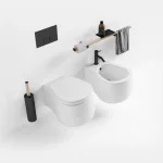 Унітаз підвісний Agape Pear з сидінням Soft-closing, білий (ACER0895WRRZ) - Фото 2