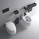 Унитаз подвесной Agape Pear 2 с сиденьем Soft-closing, белый (ACER0897WZ) - Фото 2